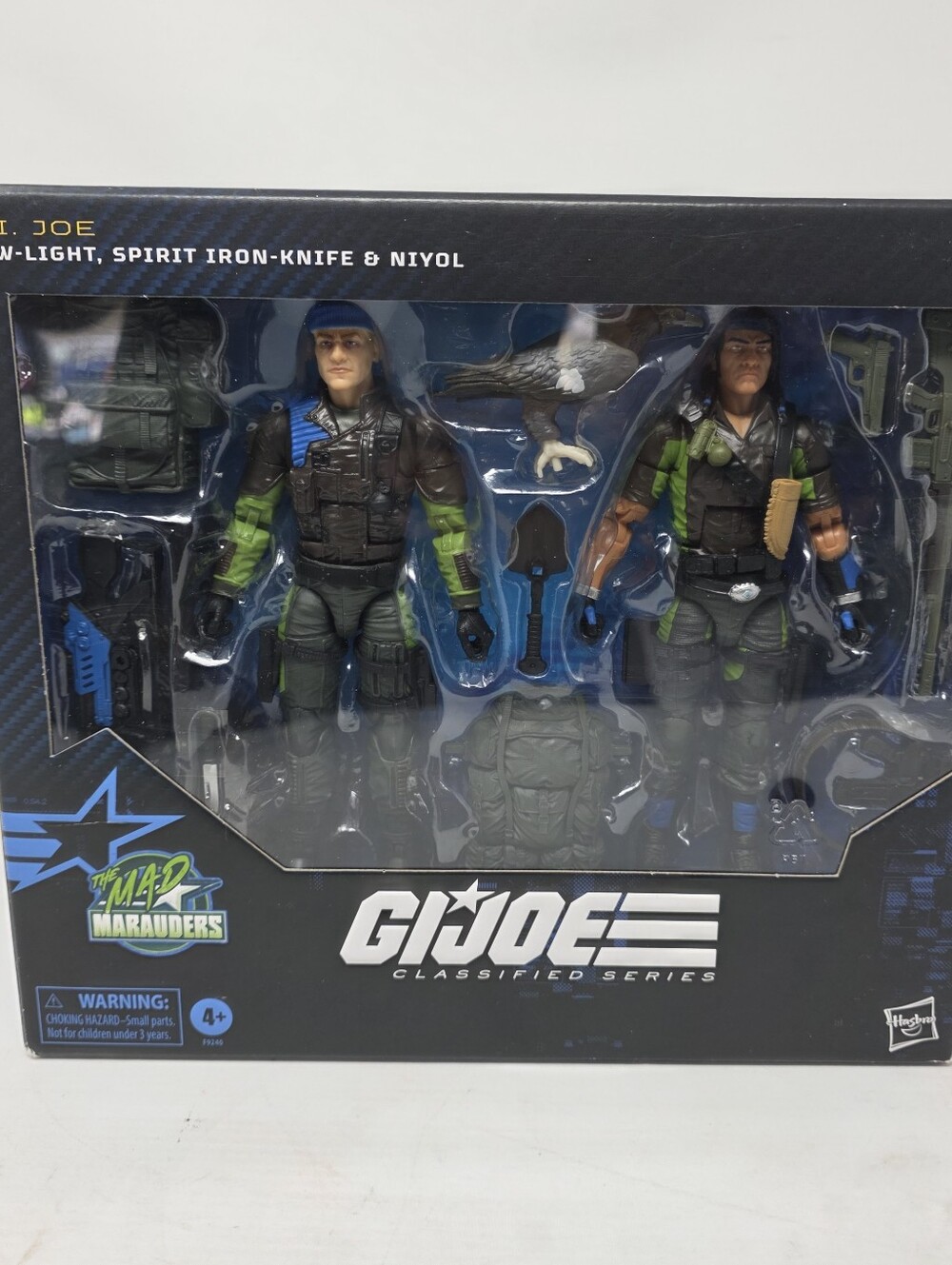 Hasbro G.I. Joe Classified Series #128 Low-Light Spirit Iron-Knife and Niyol